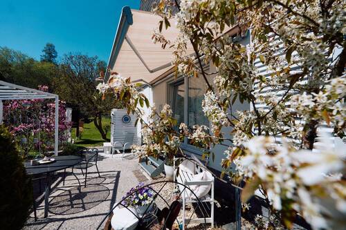 Gartenimpressionen mit Terrasse - 