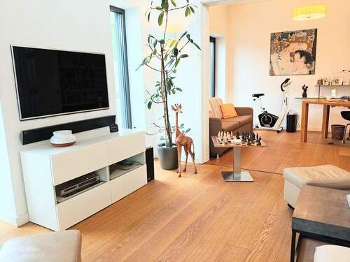 Wohnen mit Blick auf das Arbeitszimmer - 