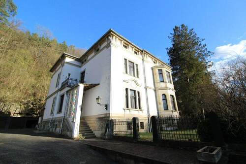 Seitenansicht mit Eingangsbereich - 