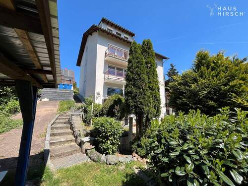 Hausansicht vom Garten - Mehrfamilienhaus, Wohnhaus mit 445,00 m&sup2; in Breuberg zum Kaufen