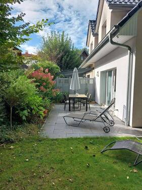 Terrasse - 4 Zimmer Doppelhaushälfte in Hamburg