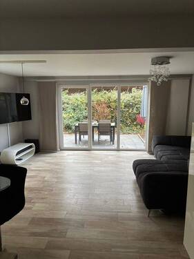 Wohnzimmer - Doppelhaushälfte mit 110,00 m² in Hamburg zum Kaufen