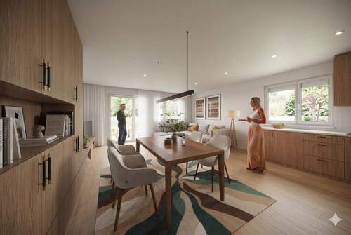 Einrichtungsbeispiel - 2 Zimmer Etagenwohnung zum Kaufen in Berching