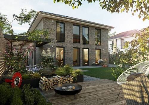 stadtvilla-145-garten-klinker-2022-03-21-110337-w1 - Mehrfamilienhaus, Wohnhaus mit 145,00 m² in Gelsenkirchen zum Kaufen