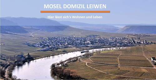 Wohnen und Leben - Neuwertige, möblierte Erdgeschosswohnung in idyllischer Wohnlage an der Mittelmosel, auch als Ferienwohnung geeignet 'provisionsfrei'