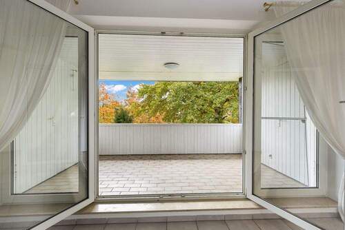 Blick auf die Loggia - 