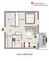 Grundriss WE C03 im EG - 