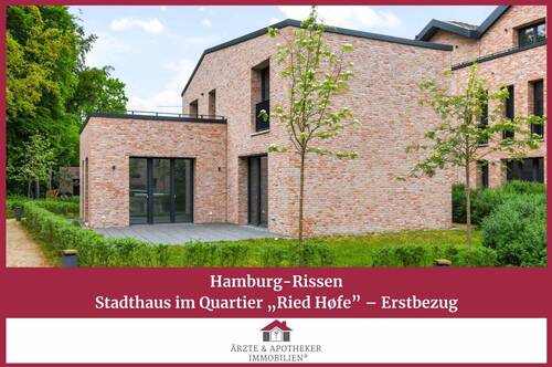 Ärzte & Apotheker Immobilien - Hamburg-Rissen - Stadthaus im Quartier 'Ried Høfe' - Erstbezug