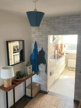 Blick in die Küche vom Flur - 