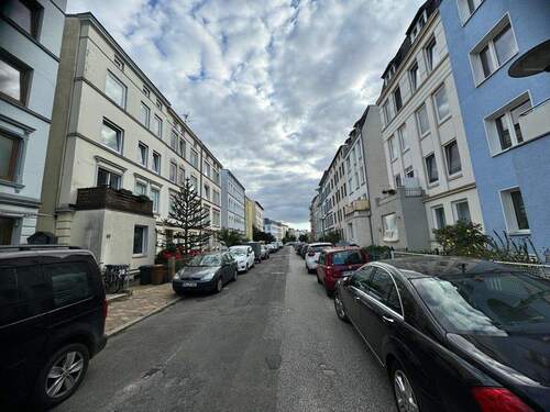 Blick in die Straße - 