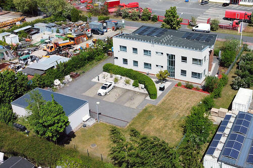 Luftbild hinten - 4 Zimmer Büro in Seddiner See