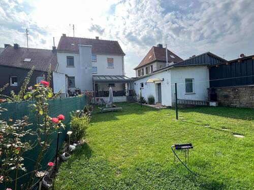 Rückansicht Haus - 