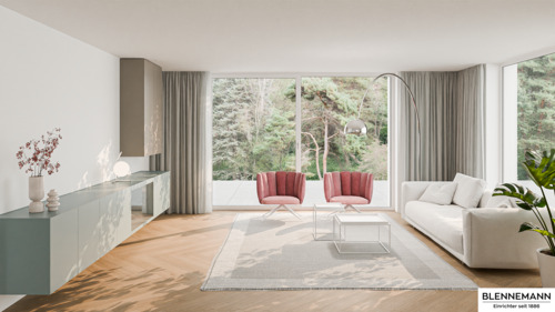 Wohnbereich - 4 Zimmer Etagenwohnung zum Kaufen in Essen