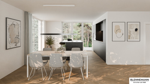 Koch- u. Essbereich - 4 Zimmer Etagenwohnung in Essen