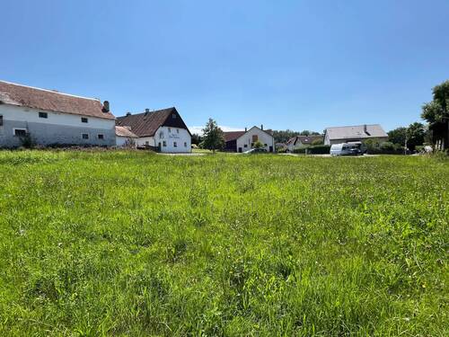 Blick Richtung Ortskern - Grundstück in Waidhaus