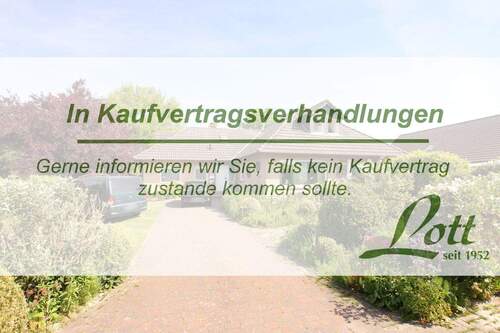 Bild 1 - +++ Bungalow mit Einliegerwohnung in sehr guter Ortskernlage von Augustfehn! +++