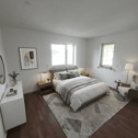 Schlafzimmer 1 OG - Doppelhaushälfte mit 138,00 m&sup2; in Riedering zur Miete