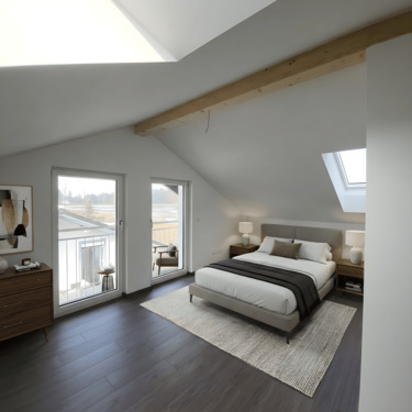 Schlafzimmer Dachgeschoss - 