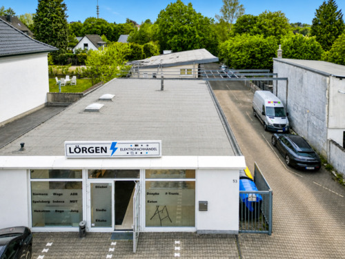 Gebäudeansicht - Gewerbeimmobilie im Herzen Solingens mit großem Entwicklungspotenzial