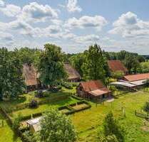 Pferdegestüt und exkl. Anwesen 70 km südöstl. von Hamburg - optional bis 30 ha Zukauf möglich - Bleckede Karze