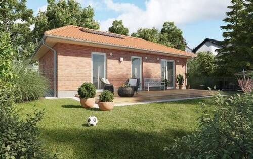 Gartenansicht - Traum-Bungalow mit Grundstück in Alt Meteln – Komplett für nur 280.333 €!