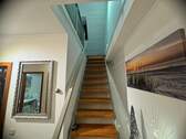 Treppenanlage zum Wohnzimmer - 