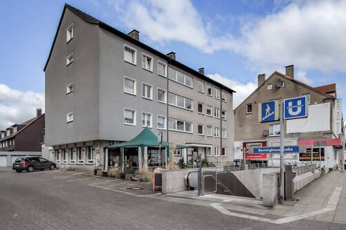 Straßenansicht - Mehrfamilienhaus, Wohnhaus in Herne