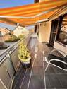 Balkon über gesamte Südseite - 