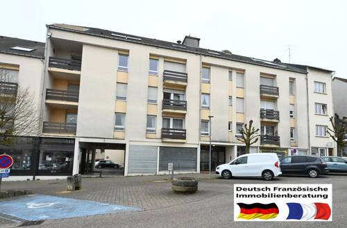 Stiring Wendel - Etagenwohnung im Zentrum von Stiring Wendel mit Garage