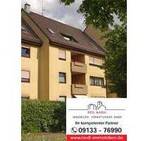Wohnen im südl. Stadtteil von Erlangen - Tennenlohe! 3-Zimmer-Mietwohnung mit Balkon u. Garage