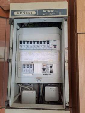 Teileinblick zur Elektrik - 