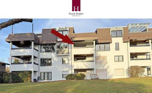 Hausansicht - Großzügig und sonnig wohnen mit unverbaubarer Aussicht