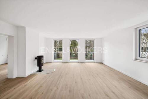 Garten Ansicht - Luxus trifft Neubaustandard: Kernsanierte 118 m² Design-Wohnung in Toplage