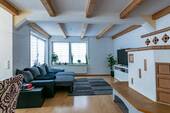 Wohnzimmer - 4 Zimmer Etagenwohnung zum Kaufen in Altshausen