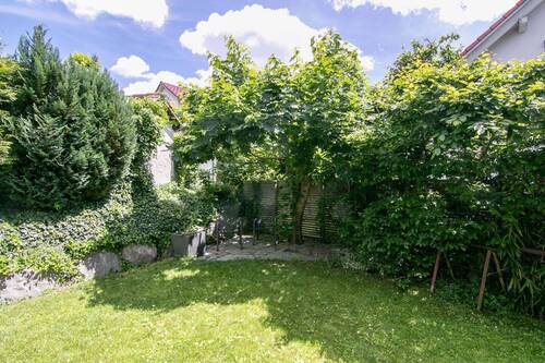 schattige Terrasse auf der Ostseite - 