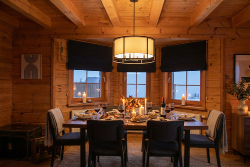 Essbereich Erker im WZ Vision Night session - 