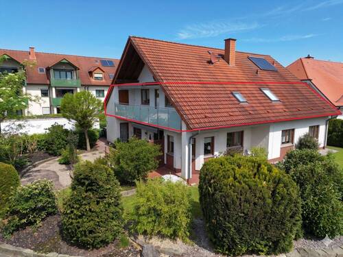 Seitenansicht - 3 Zimmer Etagenwohnung zum Kaufen in Vellmar