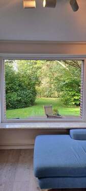 Blick aus dem WZ in den Garten - 