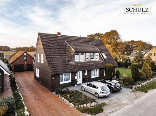 Ansicht vorne - 7 Zimmer Mehrfamilienhaus, Wohnhaus in Molbergen / Resthausen