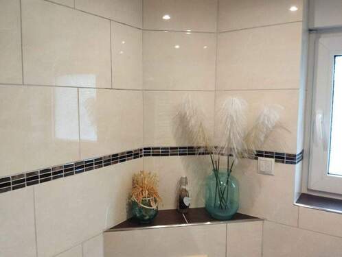 Badezimmer - Etagenwohnung mit 87,00 m&sup2; in Mörlenbach zum Kaufen