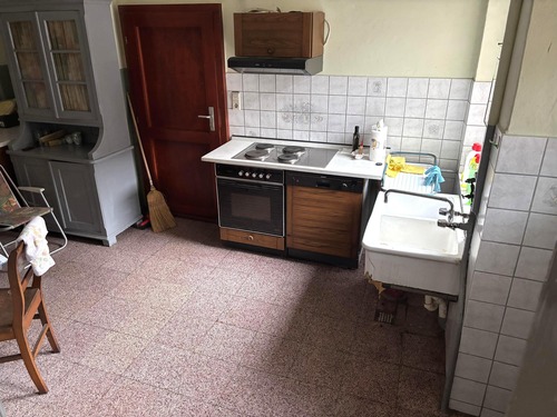 Küche im Vorbereich vom Stall - 