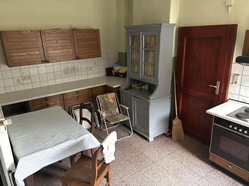 Küche im Vorbereich vom Stall - 