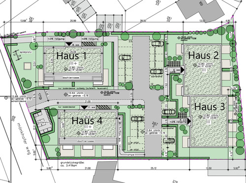 Lageplan nummeriert - 