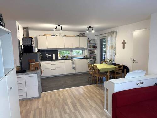 Wohnen und Essen.jpg - 3 Zimmer Etagenwohnung in Erlangen
