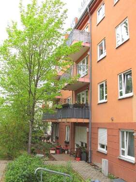 West-Balkon - 2 Zimmer Etagenwohnung zur Miete in Dresden