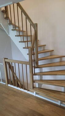 Treppe aus Eichenholz - 