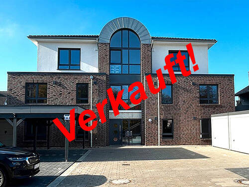 Verkauft - Wildeshausen. Neubau. Stettiner Str. 3. Musterwohnung. Sonderpreis jetzt mit Carport!