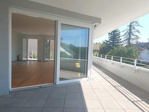 Terrasse mündet in den Balkon - 