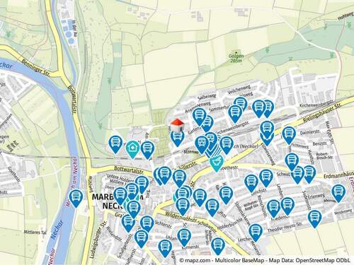 Geolyzer Kartenausschnitt - 