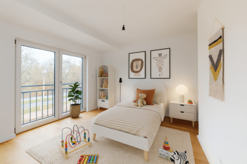 Beispiel Kinderzimmer - Etagenwohnung mit 79,20 m&sup2; in Teltow zum Kaufen